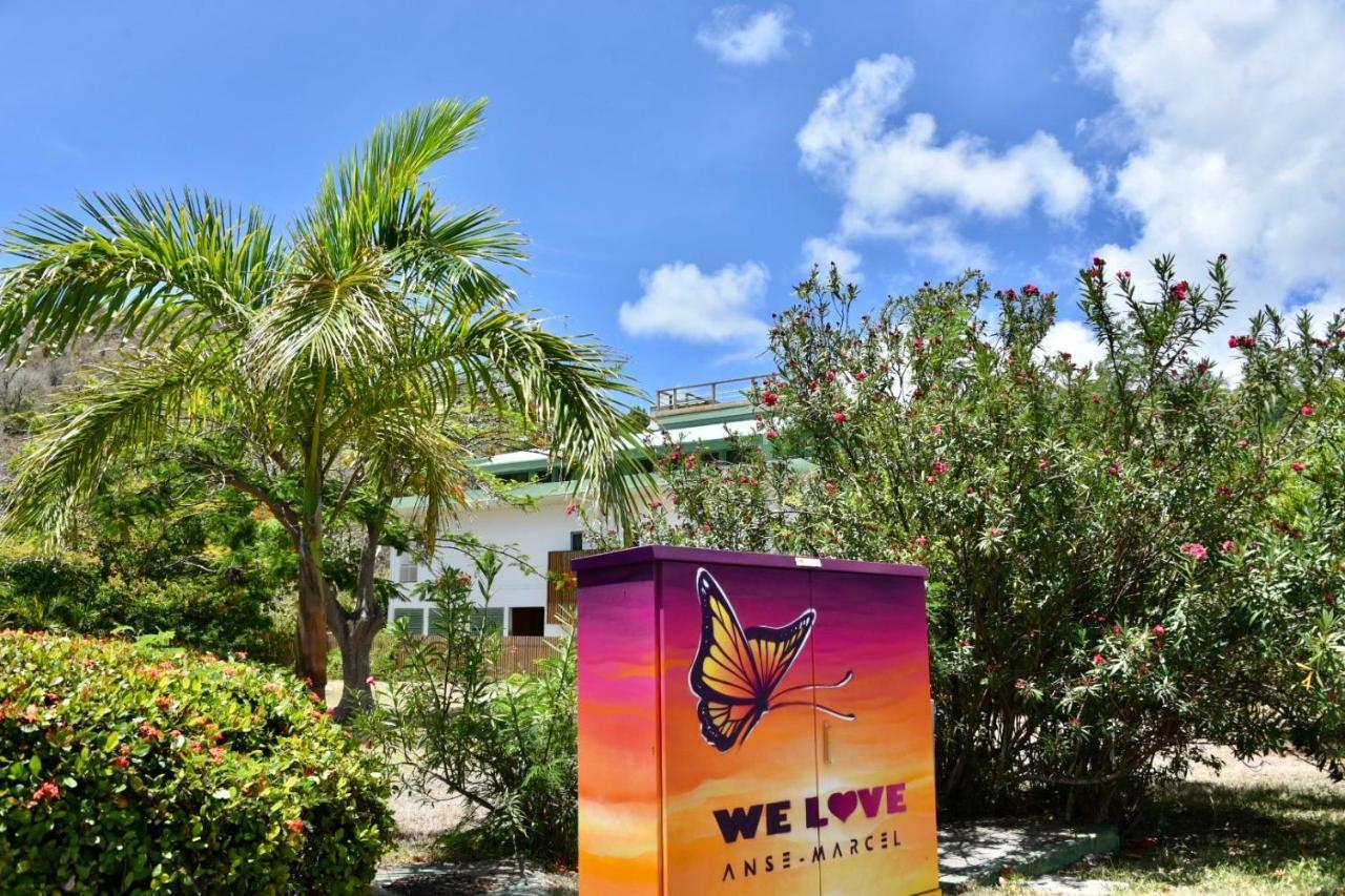 Les Lauriers - Piscine Sur Le Toit - Anse Marcel Apartment Luaran gambar